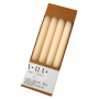 Stolní svíčky RAK (08986) VELA Pencil 22/230 krémová ~8h 4 ks.