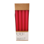 Table candles RAK (08988) VELA Pencil 22/230 red ~8h 4pcs.