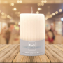 Świeca zapachowa ryflowana RAK (09284) Perfum damski 80/120 ~62h