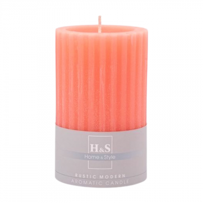 Scented grooved candle RAK (09286) Red fruits 80/120 ~62h