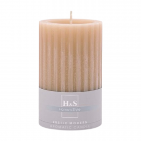 Vonná sviečka s drážkou RAK (09280) Pánsky parfum 80/120 ~62h