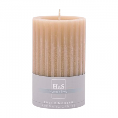 Scented candle grooved RAK (09280) Men's perfume 80/120 ~62h
