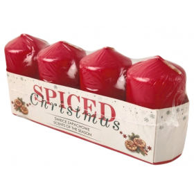 Świeca zapachowa pieńkowa RAK (09380) Ciasteczka korzenne 40/70 ~7h 4szt.