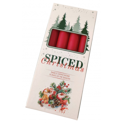 Świece stołowe zapachowe RAK (09384) Jabłko z Cynamonem 20/170 ~6h 4szt.