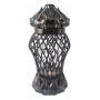 GLAMUR Karo chapel candle Small black