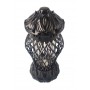 GLAMUR Karo chapel candle Small black