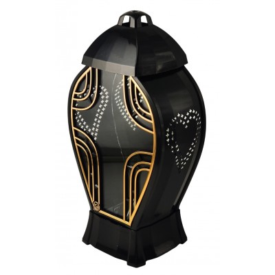 GLAMUR chapel candle Vase Large golden cross