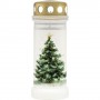 Plastic candle filled with water BOLSIUS NR 6L Christmas tree 17cm ~70h
