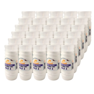 Wkłady do zniczy parafinowe Kerzen MAX 3 48h 2 dnia 30 sztuk