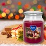 Świeca zapachowa BISPOL Aura snd99-195 (Grzane wino) ~100h