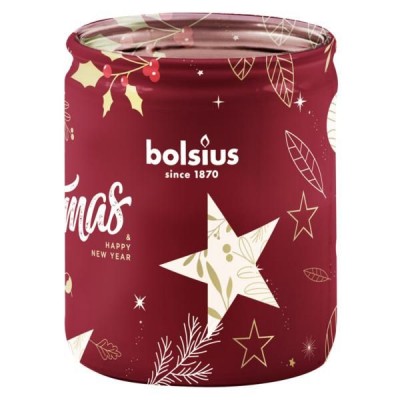 Świeca zapachowa w szkle BOLSIUS 82/68 (Żurawina) ~23h