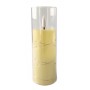 LED candle with LED chain SUBITO GC711 D55H150 ivory (267)