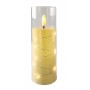 LED candle with LED chain SUBITO GC711 D55H150 ivory (267)