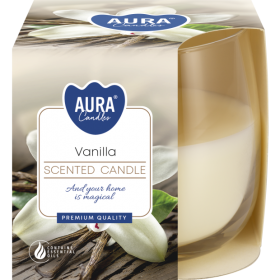 Vonná svíčka BISPOL Aura sn71-67 (Vanilka) ~24h