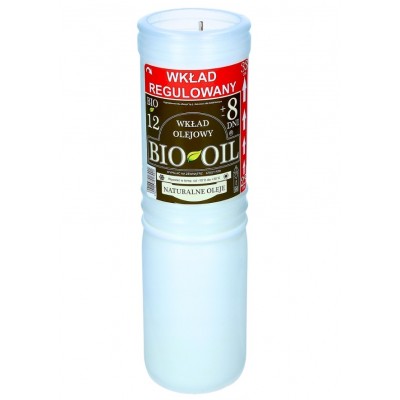 Oil candle insert Płomyk BIO-OIL 12 ~192h ~8 days 1 piece