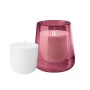 Candlestick + scented candle Cedarwood & Vetiver BOLSIUS CleanLight ~20h