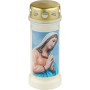 Plastic candles filled with water BOLSIUS NO. 6 Maria Modlitwa 17cm ~70h 12pcs.