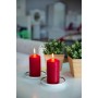 BISPOL Aura pillar candle sw50/100-030 (red) ~20h