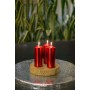 BISPOL Aura pillar candle sw50/100-230 (metallic red) ~20h
