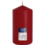 BISPOL Aura pillar candle sw80/150-036 (burgundy) ~66h