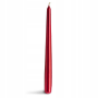 BISPOL Aura table candles s30-1-230 245/23 red metallic ~7h 30pcs.