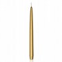 Bispol Candles Aura s30-213 ~7h 10 pieces gold metallic