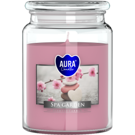 BISPOL Aura scented candle snd99-254 (SPA Garden) ~100h