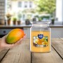 Świeca zapachowa BISPOL Aura snd99-475 (Soczyste mango) ~100h