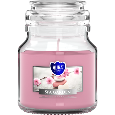 Vonná svíčka BISPOL Aura snd71-254 (SPA Garden) ~28h