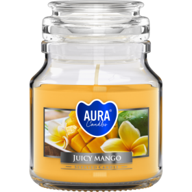 BISPOL Aura scented candle snd71-475 (Juicy mango) ~28h