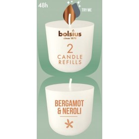 Świece zapach. do świecznika BOLSIUS CleanLight ~24h Bergamot & Neroli 2szt