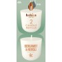 Scented candles for the BOLSIUS CleanLight ~24h candle holder Bergamot & Neroli 2 pcs.