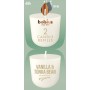 Scented candles for the BOLSIUS CleanLight ~24h Vanilla & Tonka candle holder, 2 pcs.