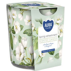 BISPOL Aura scented candle sn72s-40 (Spring refreshment) ~22h