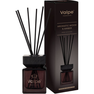 BISPOL Valpe VD-005-509 Aromatic Wood-Amber Aroma Diffuser 80ml