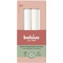 BOLSIUS Torpeda table candles 170/20 (white) ~5h 8pcs.