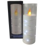LED Braided Candle GRANDE 5509 D55H150 White/Cold White