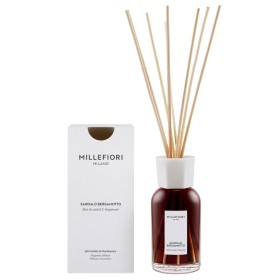 MILLEFIORI SANDALO BERGAMOTTO 77DDSB 250ml fragrance stick diffuser