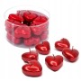 Floating candles RAK (07473) Hearts (40/25) red metal ~4h 12pcs.