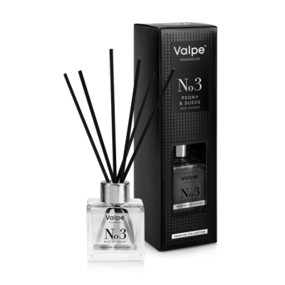 Dyfuzor zapachowy BISPOL Valpe No3 VD-007-003 (Piwonia & Zamsz) 80ml