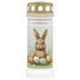 Plastic candles filled with water BOLSIUS NR6L Easter Bunny 17cm ~70h 12pcs.