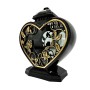 GLAMUR chapel candle, large golden heart