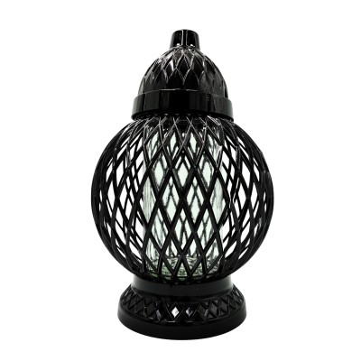 GLAMUR chapel candle small ball Karo black