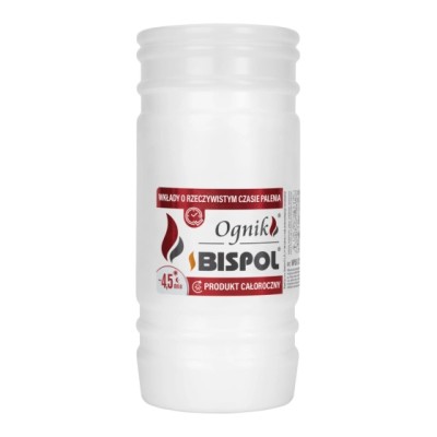 Paraffin candle insert Bispol Ognik WP5G 108h 4.5 days 1 piece