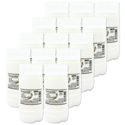 Paraffin candle inserts Bispol Kaganek K5G 108h 4.5 days 14 pieces