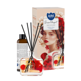 Dyfuzor zapachowy BISPOL Aura ARD-001-501 (Zmysłowy Bukiet) 180ml