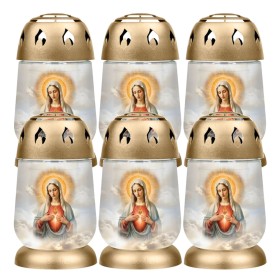 Znicze BOLSIUS 2S 03 Maria Miłosierna 17cm 24h 6 sztuk
