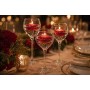 Bolsius BAG floating candles 4.5h 20 pieces delicate red