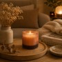 Scented soy candle in glass VELNEL ZS-01 Lychee & Peony 234g