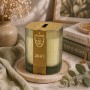 Scented soy candle in glass VELNEL ZS-01 Amber 234g
